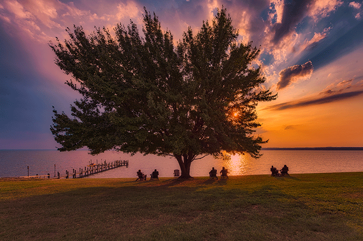 Sunset at Sandy Cove